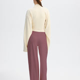 London Flared Pants - Mauve