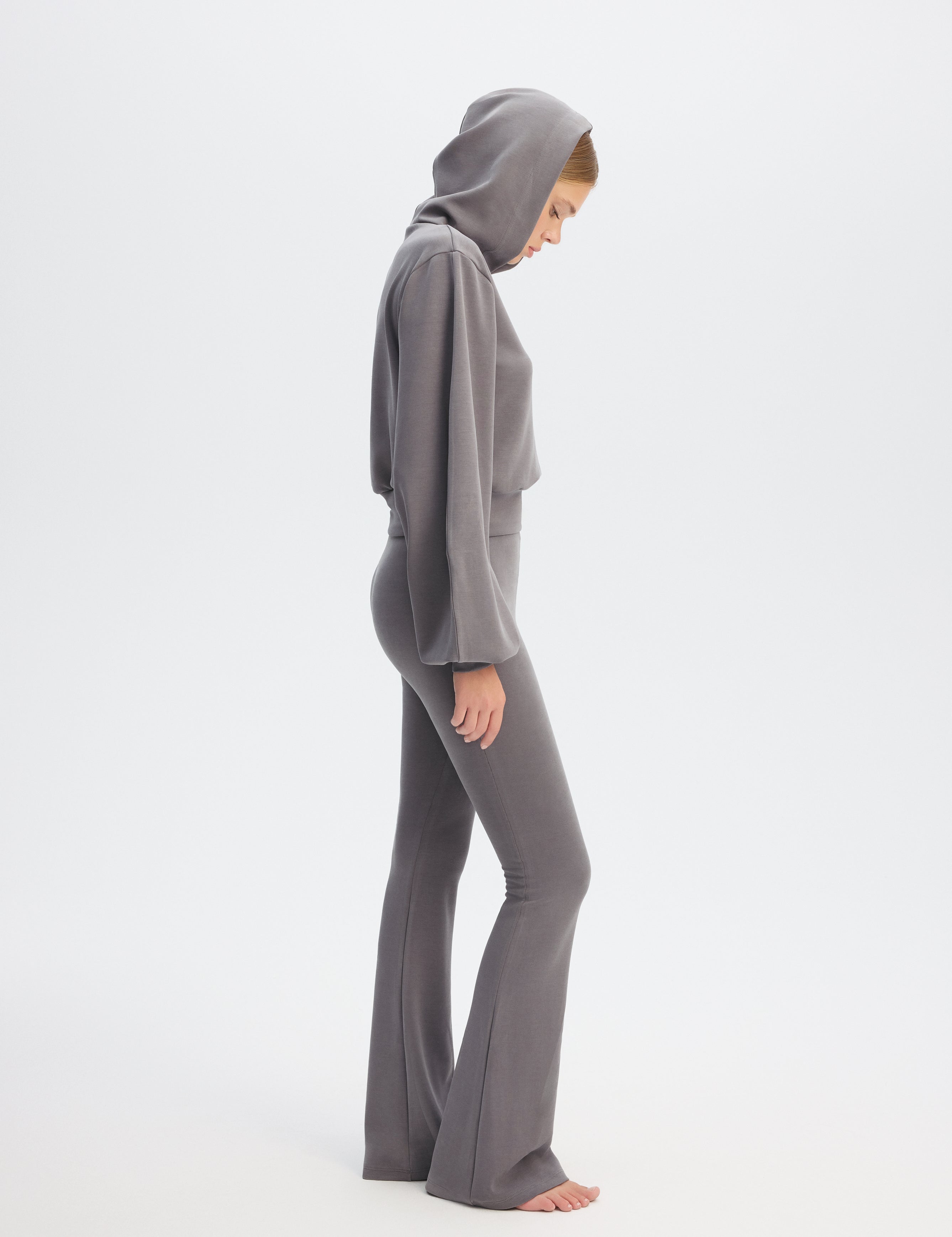 London Flared Pants - Grey