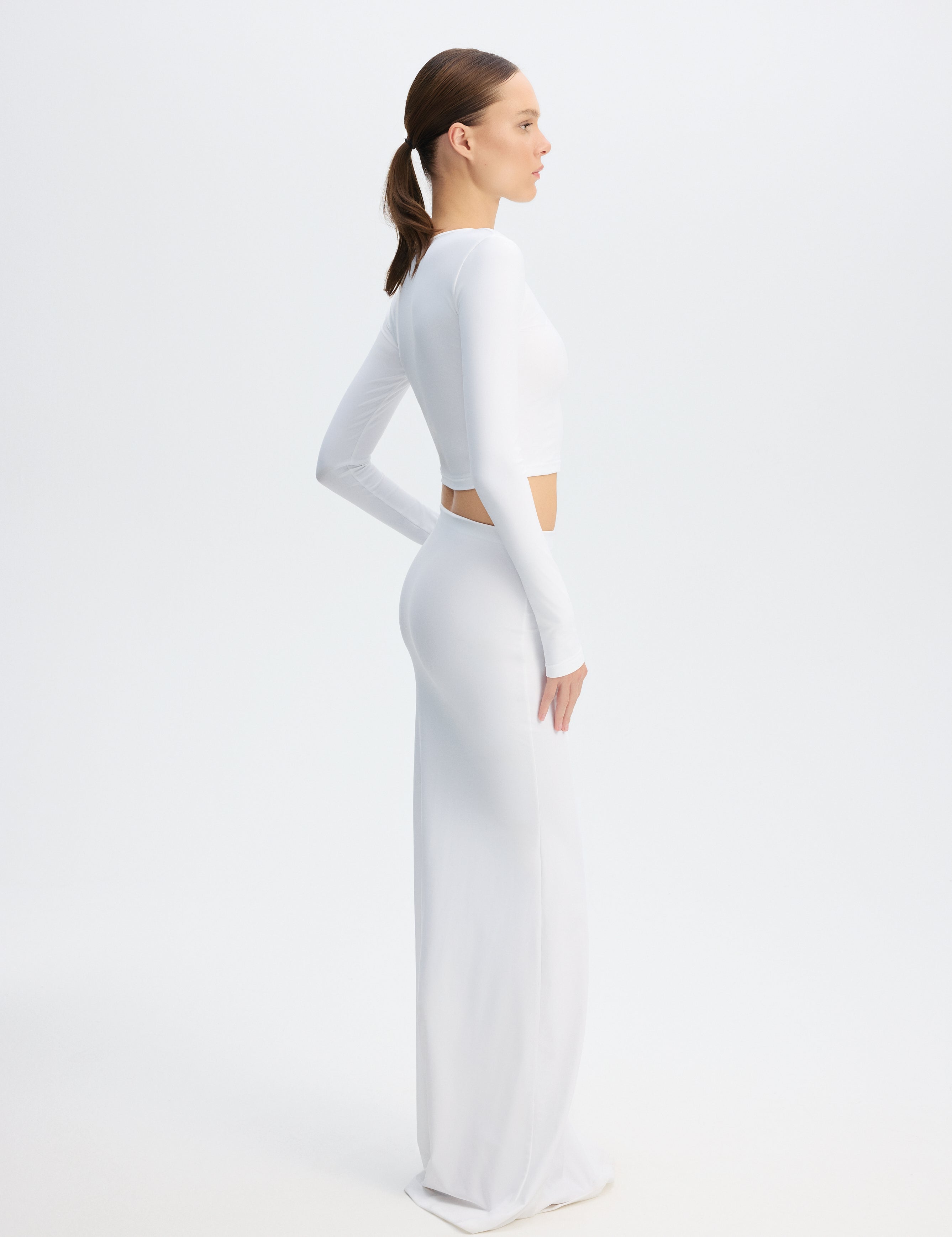 Skin Skirt - White