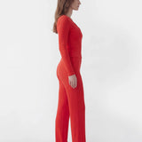 Soft Lounge Pants - Red