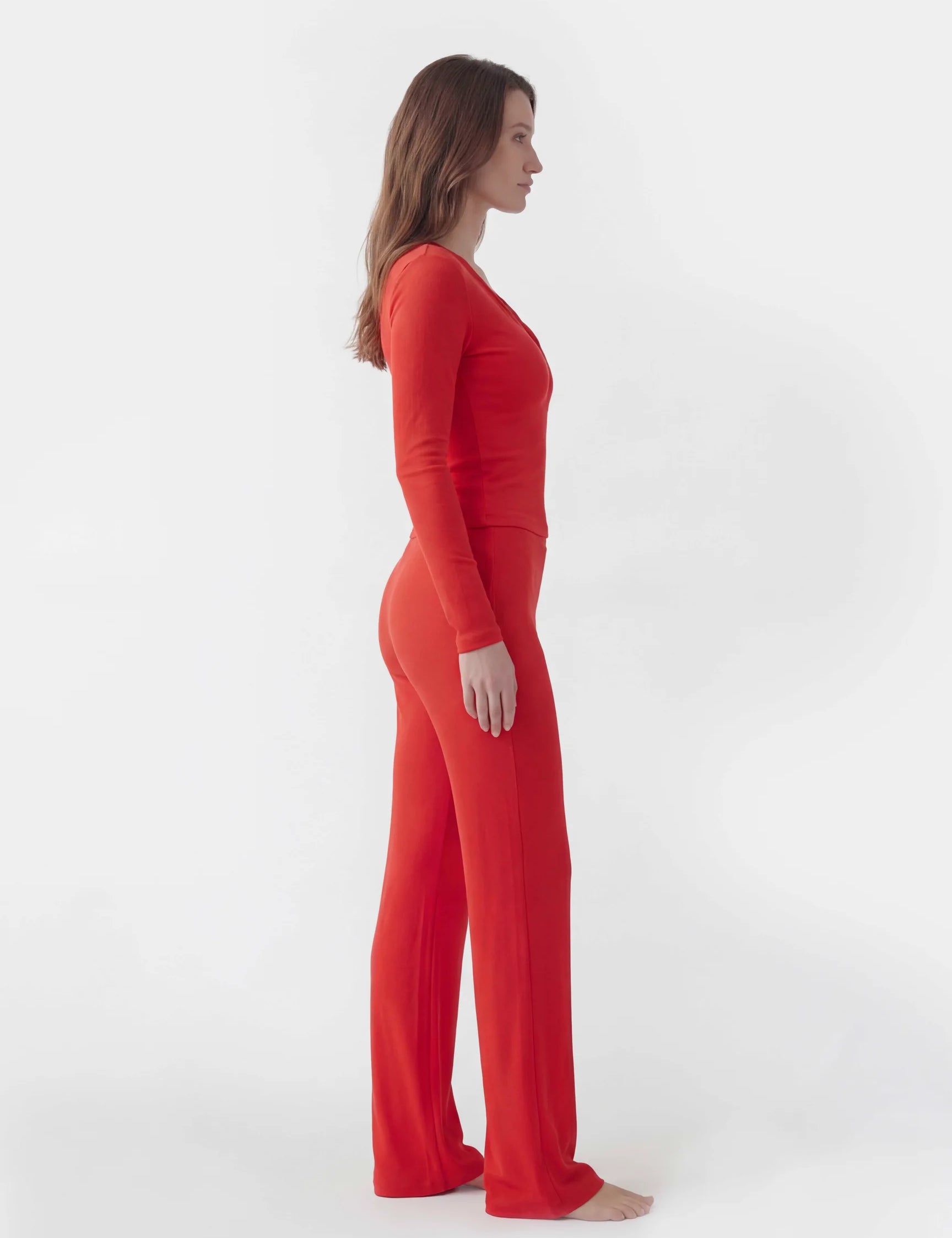 Soft Lounge Pants - Red