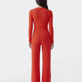 Soft Lounge Pants - Red